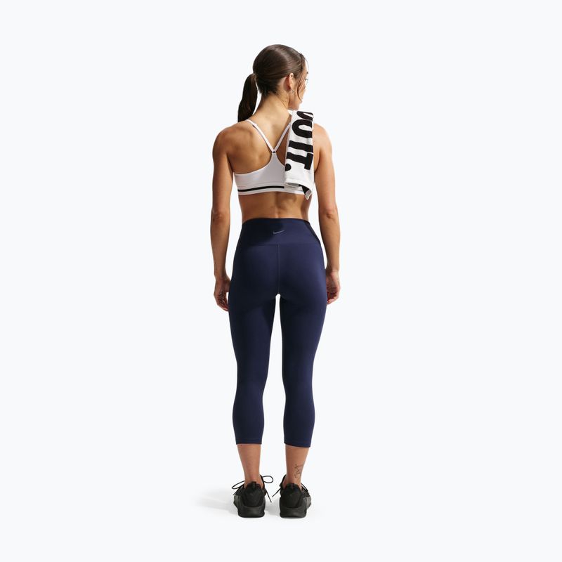 Sutien de antrenament Nike Indy Light Support white/black 3
