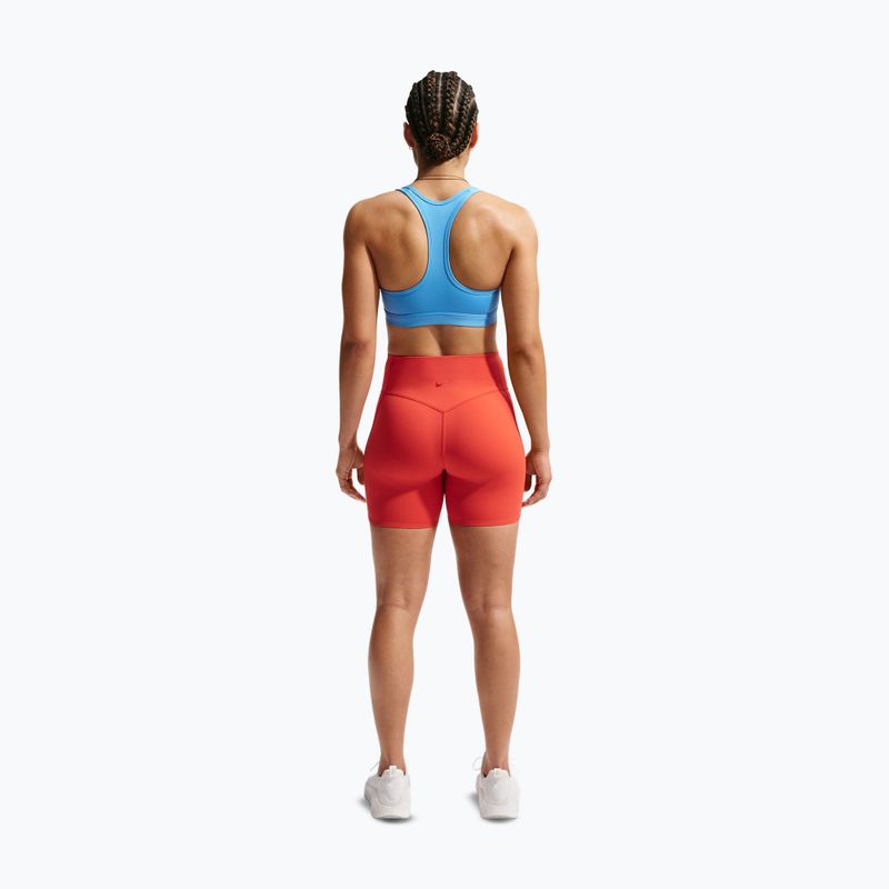 Sutien de antrenament Nike Swoosh Medium Support university blue/white 3