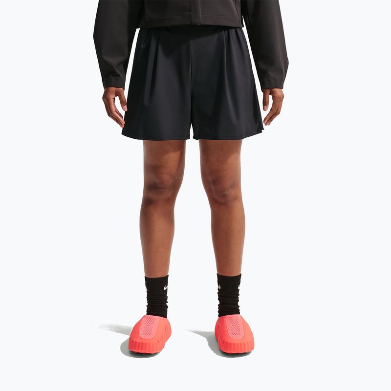 Pantaloni scurți de antrenament pentru femei Nike 24.7 PerfectStretch black/black/dark smoke grey