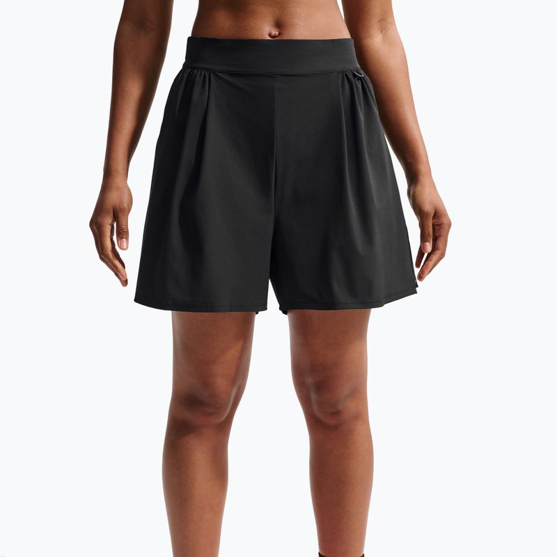 Pantaloni scurți de antrenament pentru femei Nike 24.7 PerfectStretch black/black/dark smoke grey 3