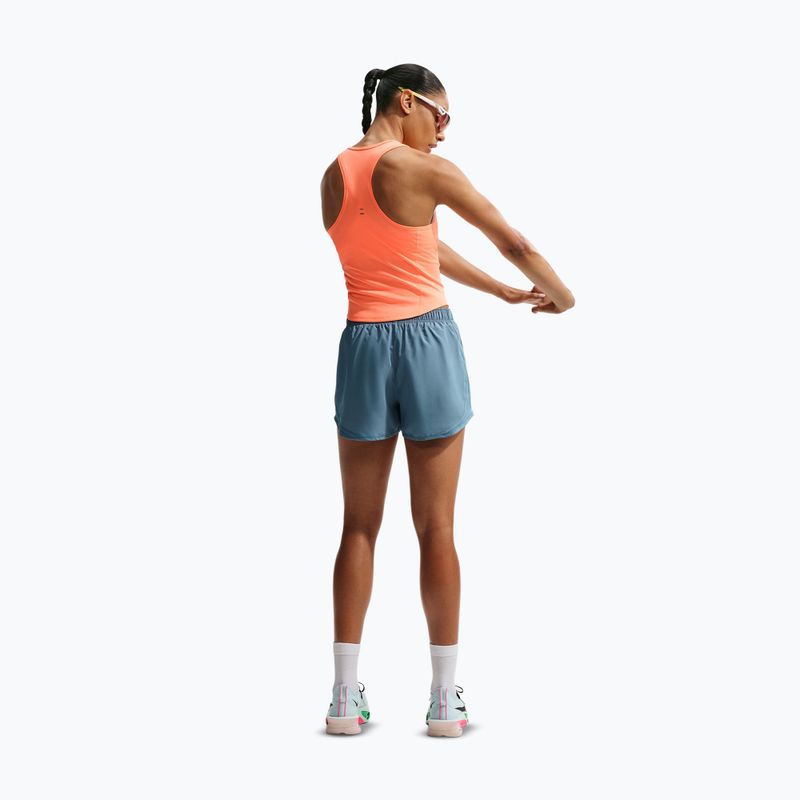 Tricou de alergare pentru femei Nike Swoosh Run Dri-Fit orange pulse/photon dust/white 3