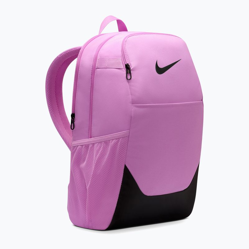 Rucsac Nike Brasilia 24 l light magenta/black/black 2