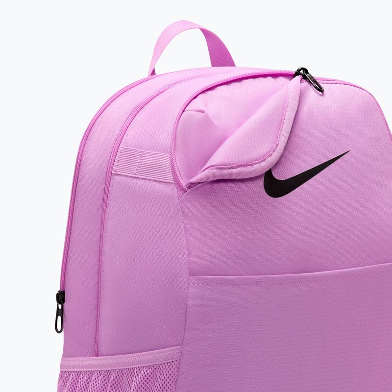 Rucsac Nike Brasilia 24 l light magenta/black/black 7