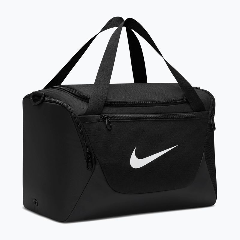 Geantă de antrenament Nike Brasilia Duffel Extra Small 24 l black/black/white