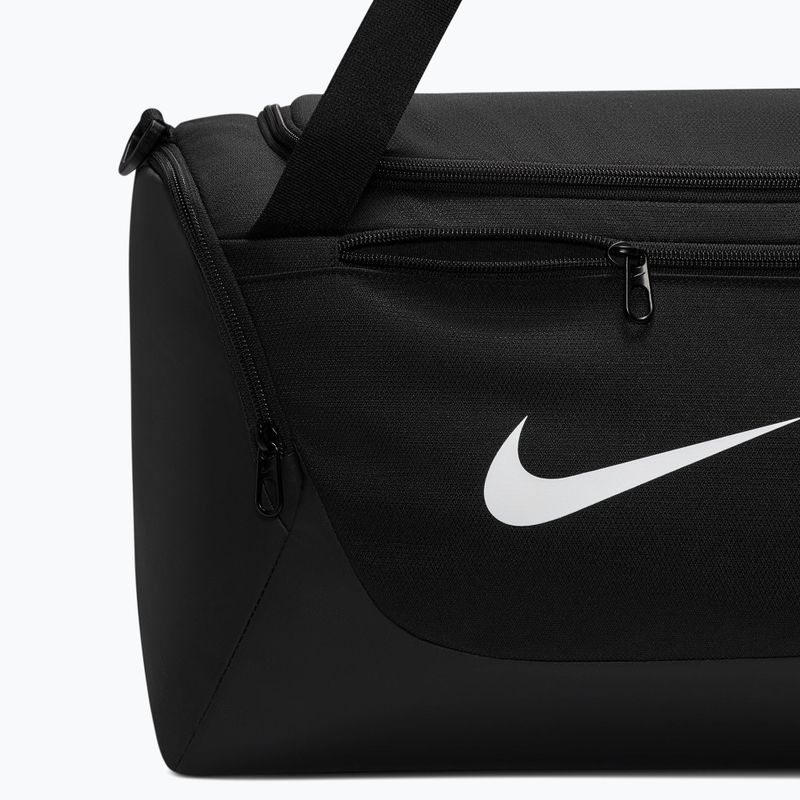 Geantă de antrenament Nike Brasilia Duffel Extra Small 24 l black/black/white 3