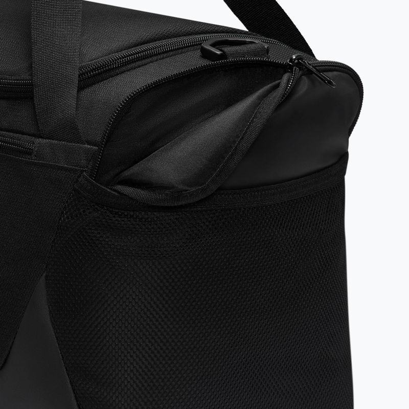 Geantă de antrenament Nike Brasilia Duffel Extra Small 24 l black/black/white 8