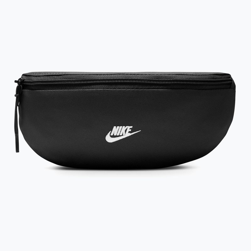 Borsetă Nike Heritage 2.0 1 l black/black/white 2