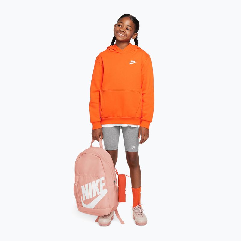Rucsac urban pentru copii Nike Elemental Shoebox 20 l arctic orange/orange/white 8