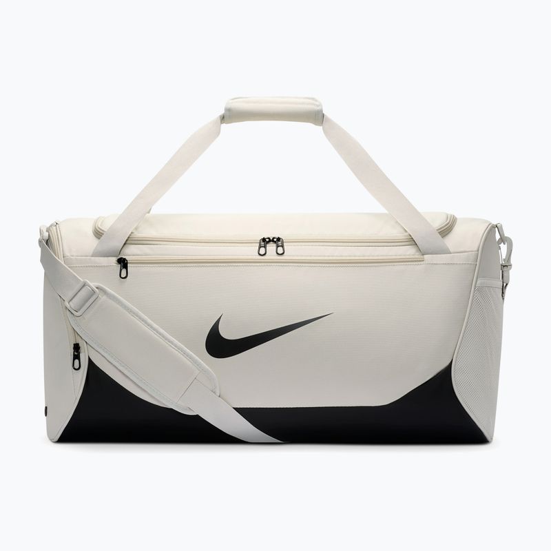 Geantă de antrenament Nike Brasilia Duffel Medium 60 l light bone/black/black 3