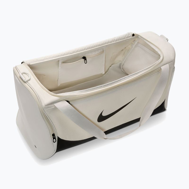 Geantă de antrenament Nike Brasilia Duffel Medium 60 l light bone/black/black 4