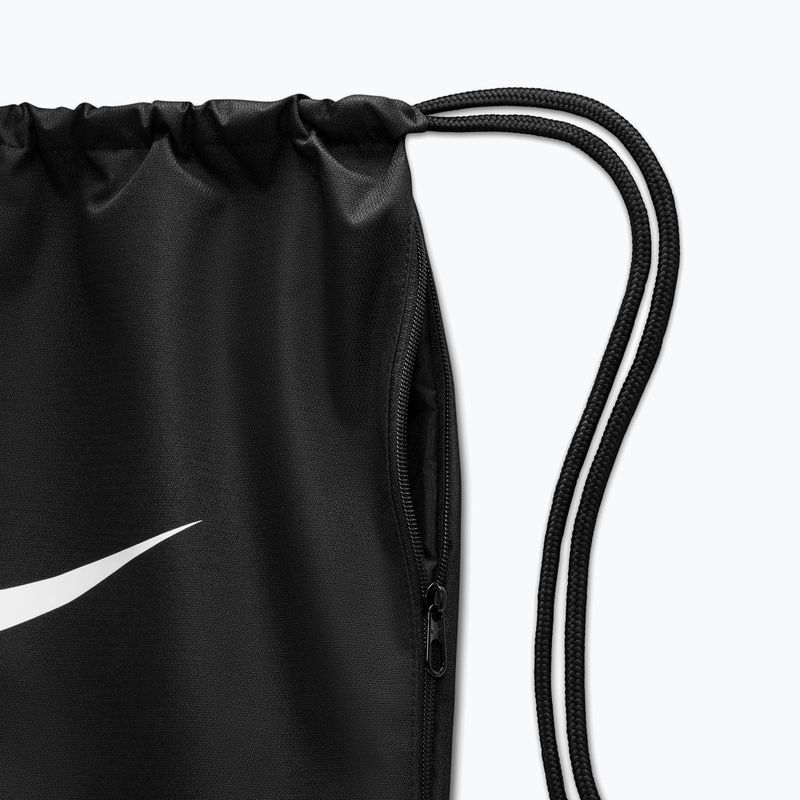 Sac Nike Brasilia 18 l black/black/white 4