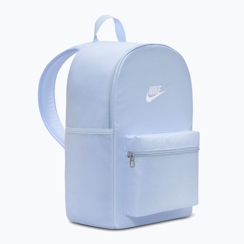 Rucsac de oraș Nike Heritage 23 l hydrogen blue/white 2