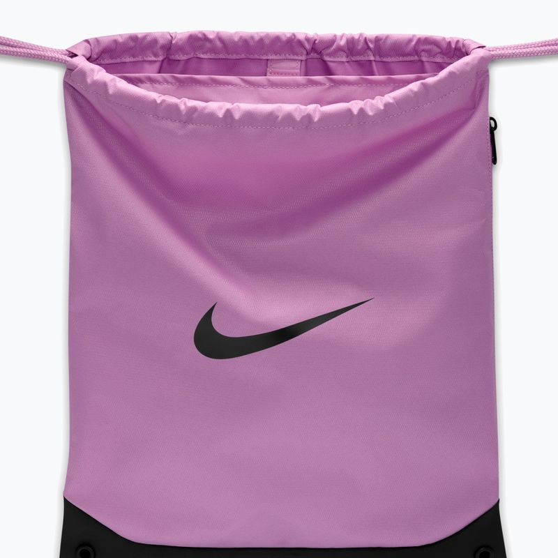 Sac Nike Brasilia 18 l light magenta/black/black 3