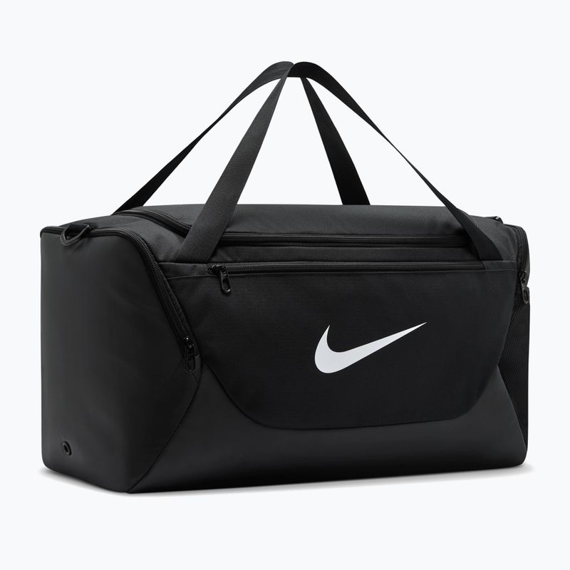 Geantă de antrenament Nike Brasilia Duffel Small 40 l black/black/white 2