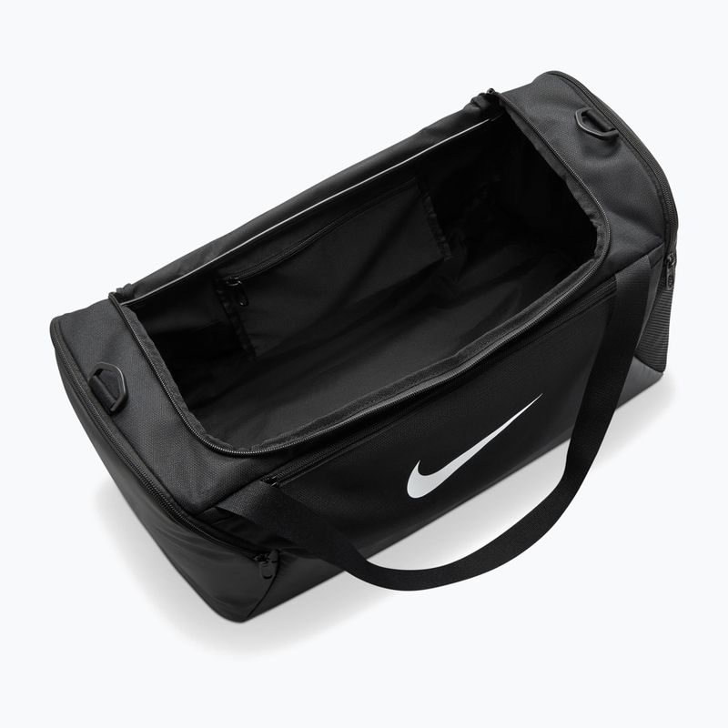 Geantă de antrenament Nike Brasilia Duffel Small 40 l black/black/white 4