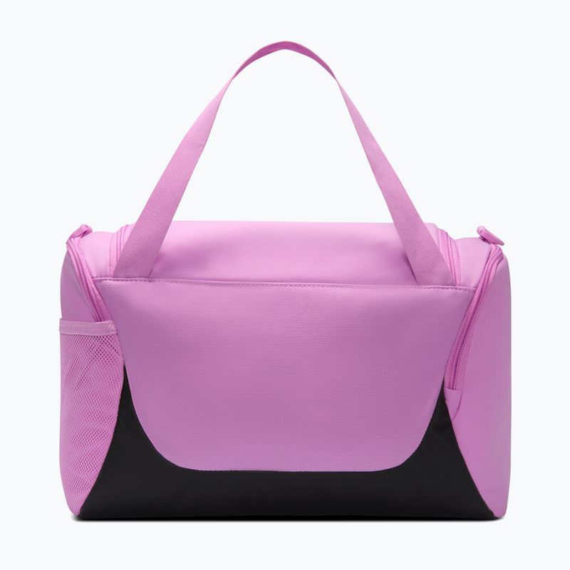 Geantă de antrenament Nike Brasilia Duffel Extra Small 24 l light magenta/black/black 3