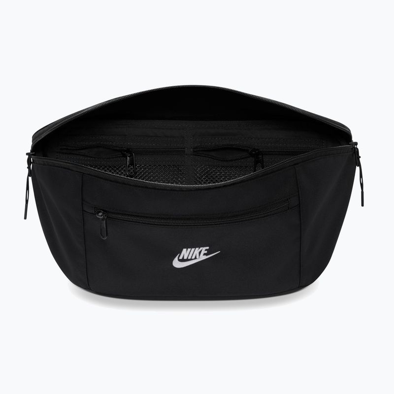 Borsetă Nike Heritage 8 l black/black/white 4