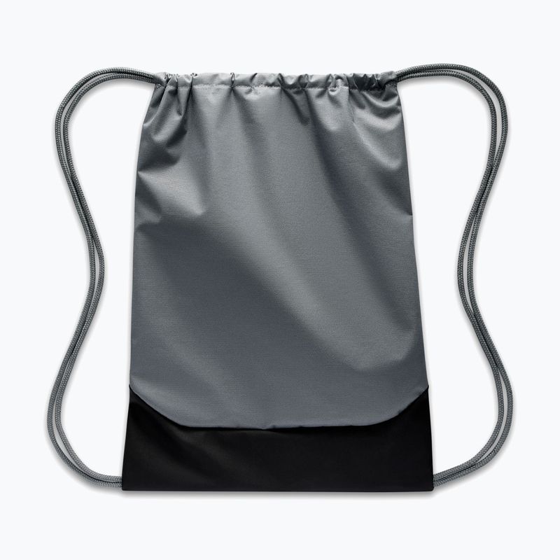 Sac Nike Brasilia 18 l smoke grey/black/white 2