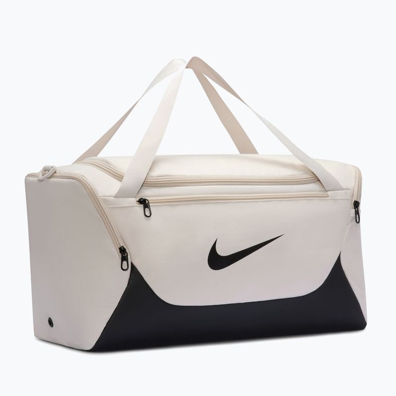 Geantă de antrenament Nike Brasilia Duffel Small 40 l light bone/black/black 2
