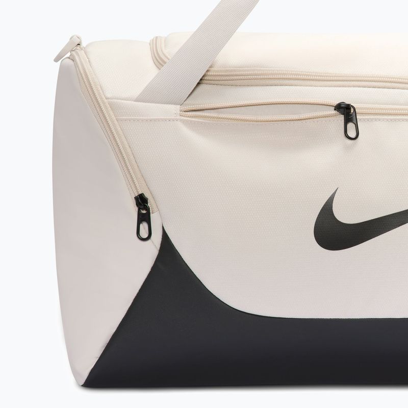 Geantă de antrenament Nike Brasilia Duffel Small 40 l light bone/black/black 6