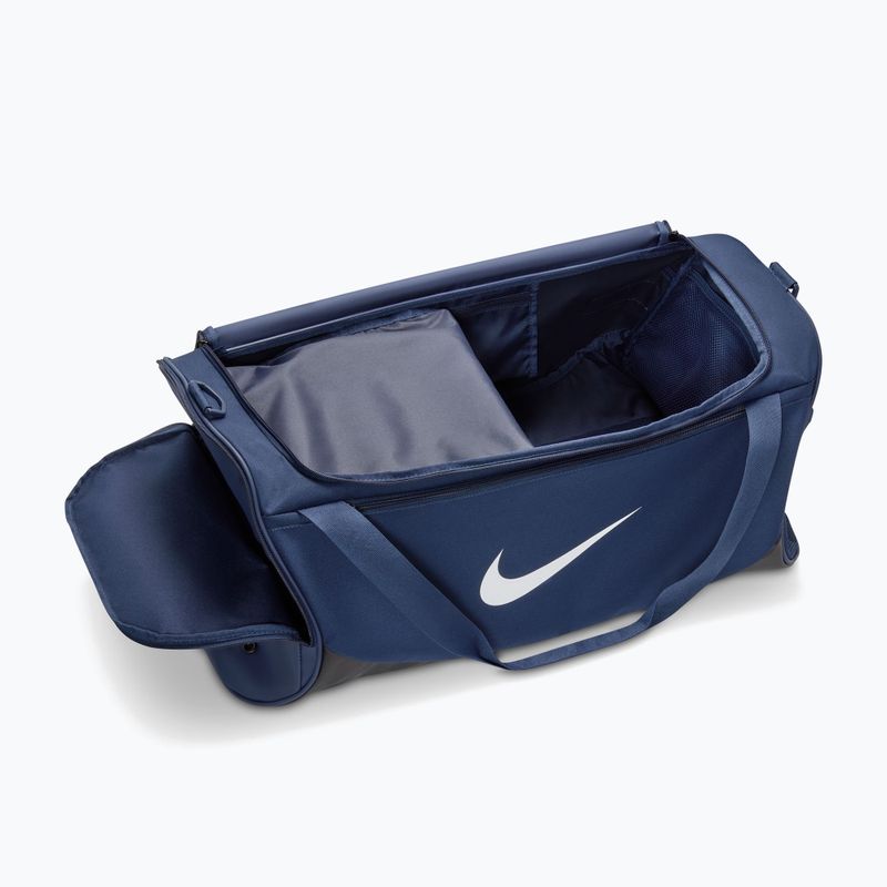 Geantă de antrenament Nike Brasilia Duffel Medium 60 l midnight navy/black/white 4