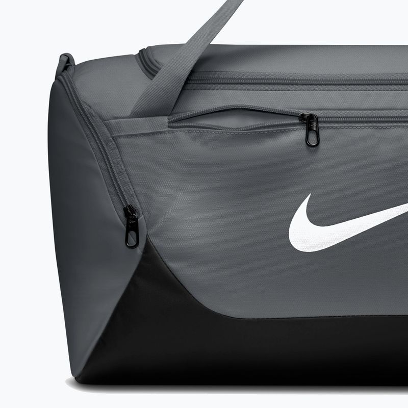 Geantă de antrenament Nike Brasilia Duffel Small 40 l smoke grey/black/white 6