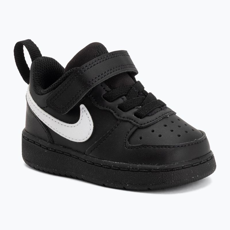 Încălțăminte pentru copii Nike Court Borough Low Recraft black/black/white