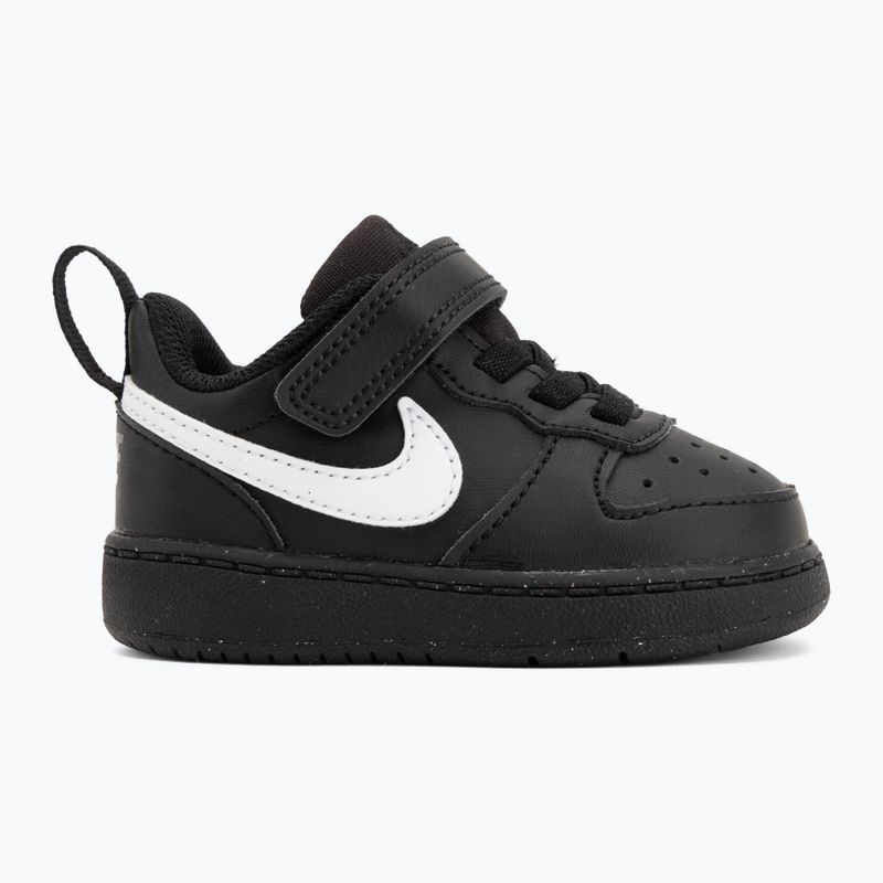 Încălțăminte pentru copii Nike Court Borough Low Recraft black/black/white 2