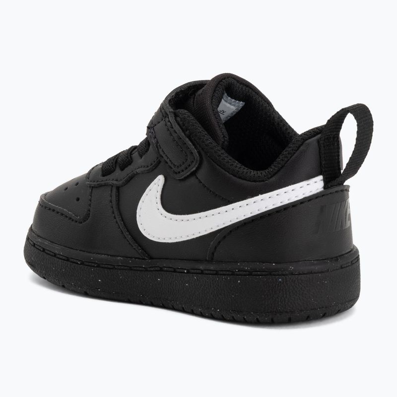 Încălțăminte pentru copii Nike Court Borough Low Recraft black/black/white 3