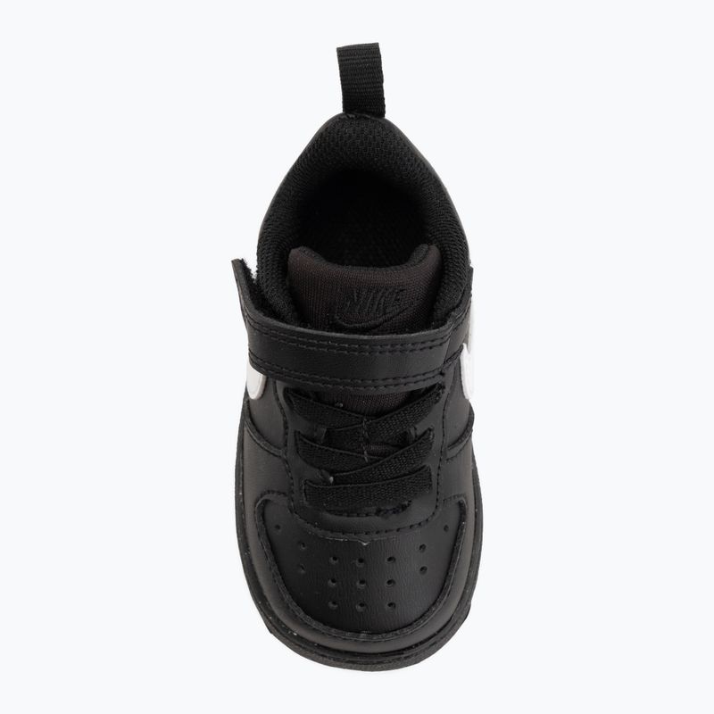 Încălțăminte pentru copii Nike Court Borough Low Recraft black/black/white 5