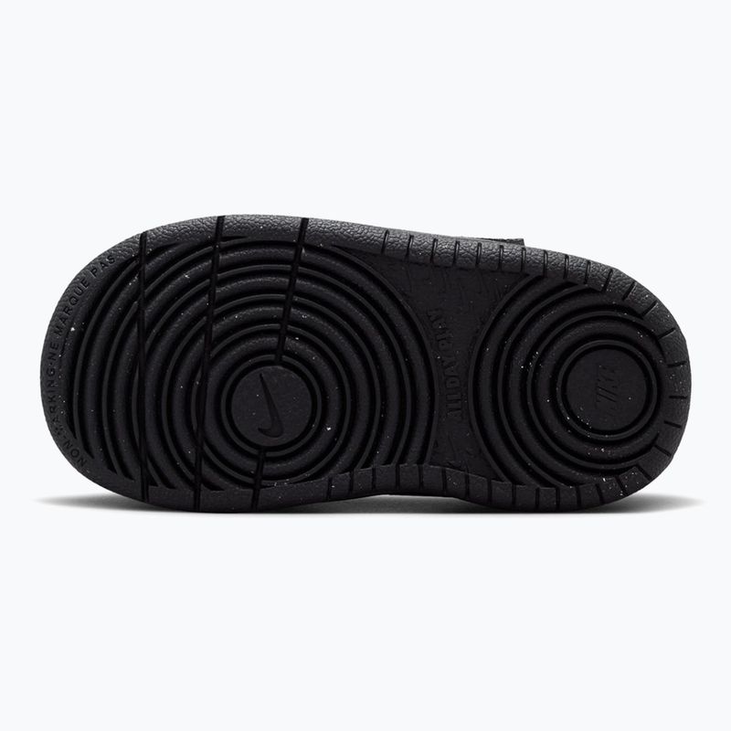 Încălțăminte pentru copii Nike Court Borough Low Recraft black/black/white 3