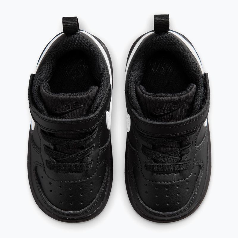 Încălțăminte pentru copii Nike Court Borough Low Recraft black/black/white 4