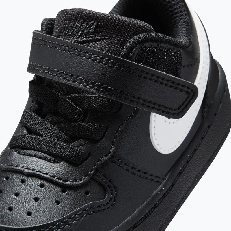 Încălțăminte pentru copii Nike Court Borough Low Recraft black/black/white 5