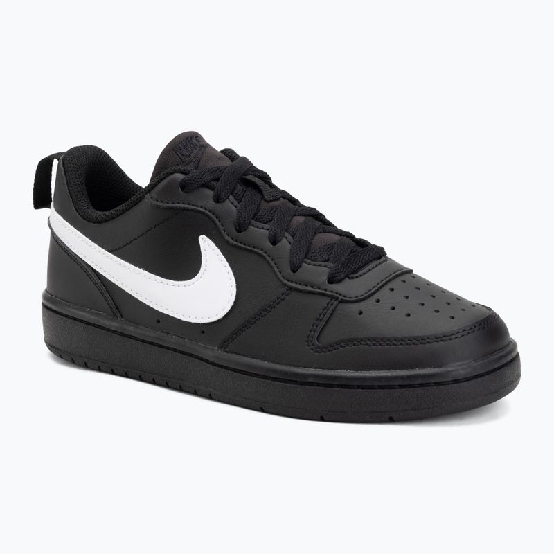 Pantofi Nike Court Borough Low Recraft black/black/white