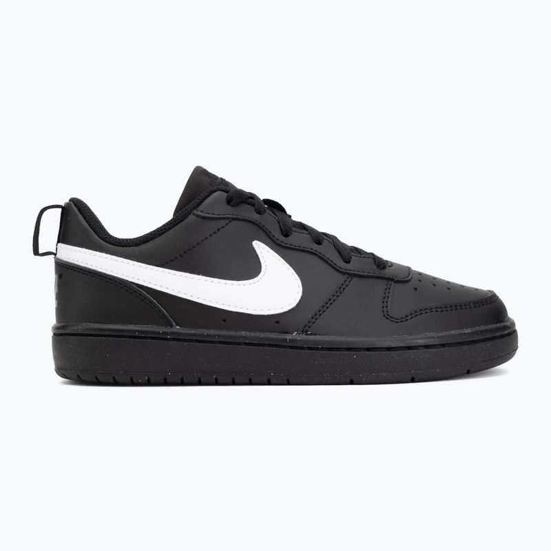 Pantofi Nike Court Borough Low Recraft black/black/white 2