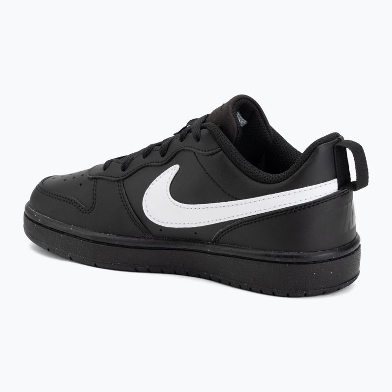 Pantofi Nike Court Borough Low Recraft black/black/white 3