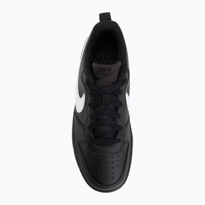Pantofi Nike Court Borough Low Recraft black/black/white 5