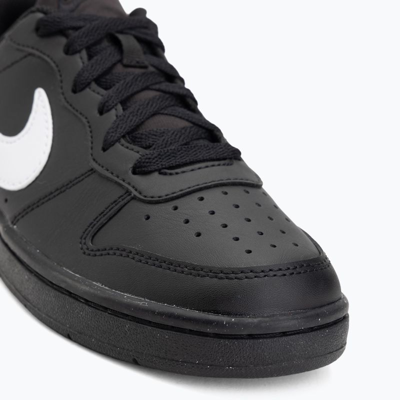 Pantofi Nike Court Borough Low Recraft black/black/white 7