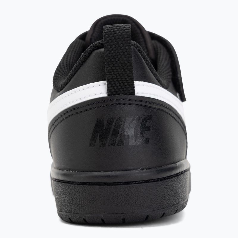 Încălțăminte pentru copii Nike Court Borough Low Recraft black/black/white 6