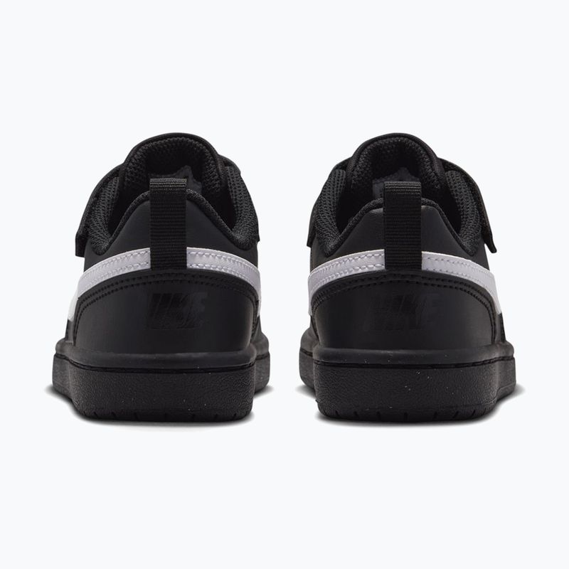 Încălțăminte pentru copii Nike Court Borough Low Recraft black/black/white 4