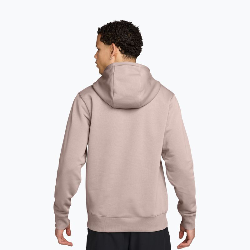 Bluză de tenis pentru bărbați Nike Court Dri-Fit Heritage French Terry Hoodie silt red 2