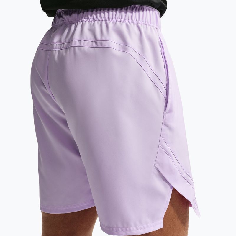 Pantaloni scurți de tenis pentru bărbați Nike Court Dri-Fit Victory 7" violet mist/black 5