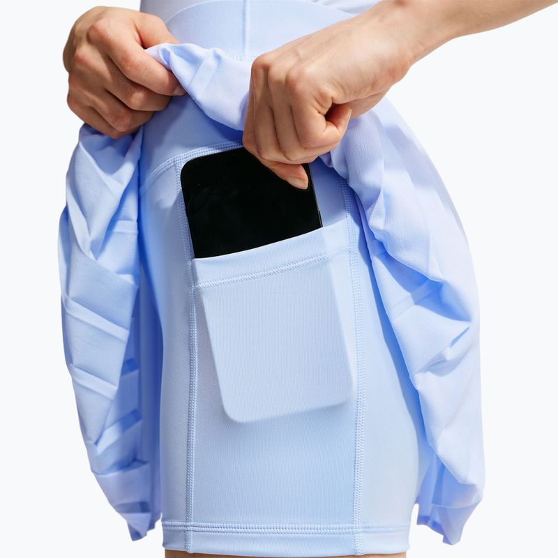 Fustă de tenis Nike Victory Dri-Fit High-Waisted Pleated hydrogen blue/hydrogen blue/white 8