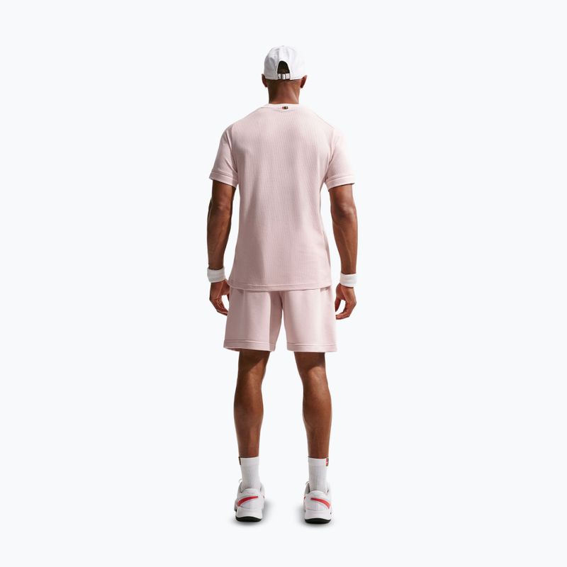 Tricou de tenis pentru bărbați Nike Court Heritage silt red 3