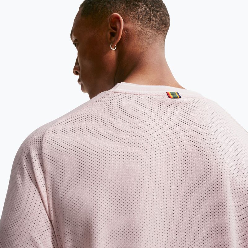 Tricou de tenis pentru bărbați Nike Court Heritage silt red 5