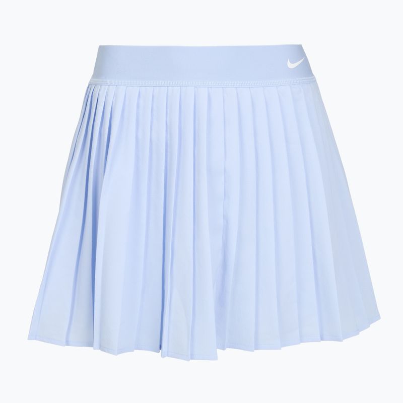 Fustă de tenis Nike Victory Dri-Fit High-Waisted Pleated hydrogen blue/hydrogen blue/white 9