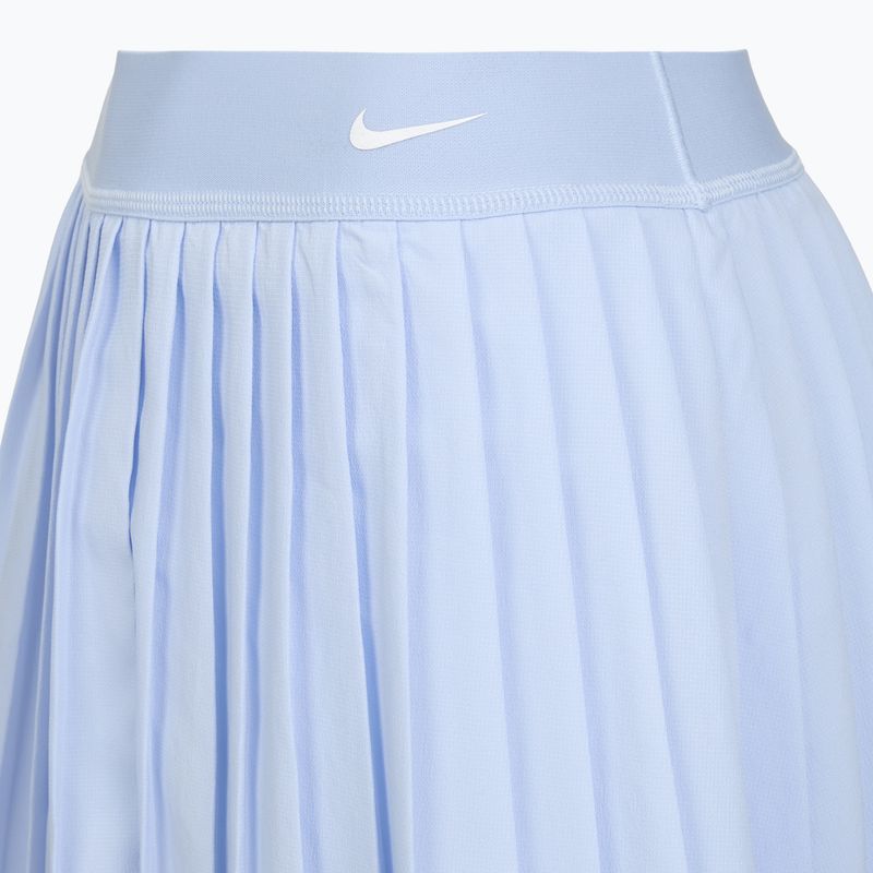 Fustă de tenis Nike Victory Dri-Fit High-Waisted Pleated hydrogen blue/hydrogen blue/white 11