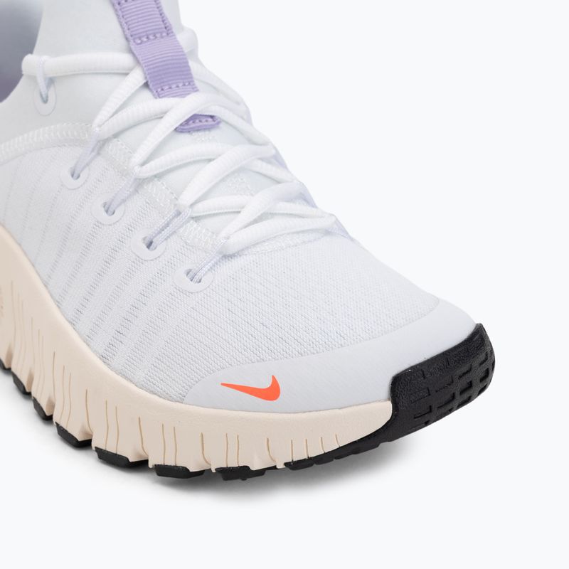 Încălțăminte de antrenament pentru femei Nike Free Metcon 6 white/violet mist/chalk/hot lava 7