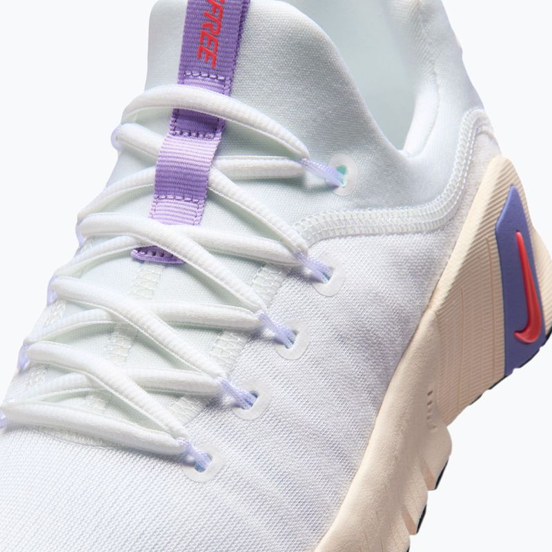 Încălțăminte de antrenament pentru femei Nike Free Metcon 6 white/violet mist/chalk/hot lava 14
