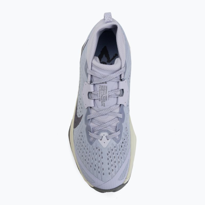 Pantofi de alergare pentru femei Nike ACG Zegama Trail ghost/sea glass/smoke grey/cement grey 5